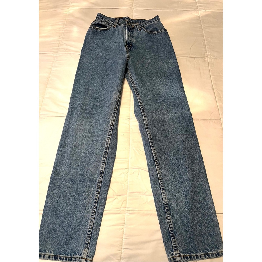 Vintage Faded Glory Jeans Women's 8 100% Cotton High Rise Straight Leg Y2K 90s